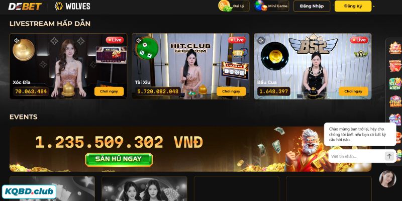 Sảnh live casino của nhà cái mang đến không gian cá cược mở cho người chơi Sảnh live casino của nhà cái mang đến không gian cá cược mở cho người chơi