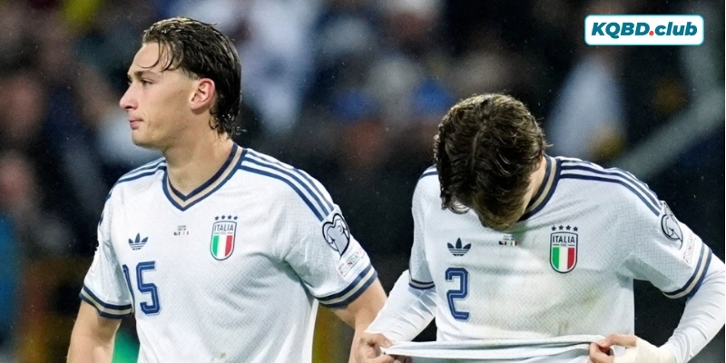 Cú sốc khi Italia bị loại ngay từ vòng loại World Cup 2026