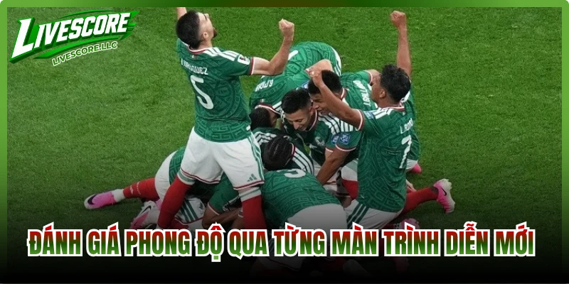 Đánh giá phong độ qua từng màn trình diễn mới