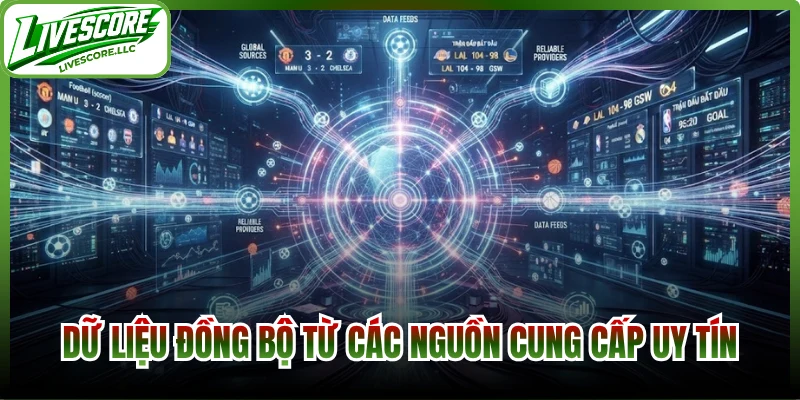 Dữ liệu đồng bộ từ các nguồn cung cấp uy tín
