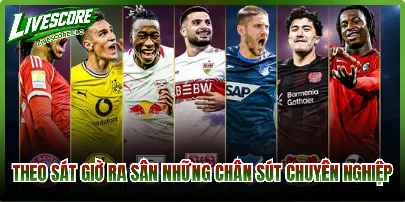 Theo sát giờ ra sân những chân sút chuyên nghiệp